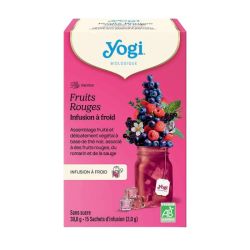 Infusion à froid - Fruits Rouges - 15 sachets